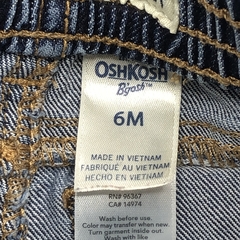 Segunda Selección - Jegging OshKosh Talle 6 meses azul oscuro localizado costura marrón (35 cm largo) - Baby Back Sale SAS