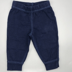 Segunda Selección - Jogging Carters Talle 6 meses algodón azul liso (sin frisa - 35 cm largo) - comprar online
