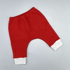Legging Talle 0 meses algodón rojo-gris (largo 30cm) en internet