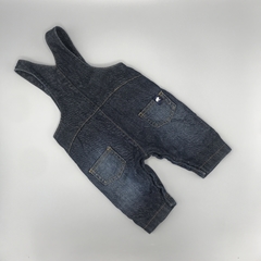 Jumper Baby Cottons Talle NB (0 meses) jean azul oscuro costura marrón en internet