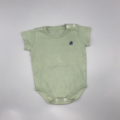 Segunda Selección - Body Baby Cottons Talle NB (0 meses) algodón verde militar claro