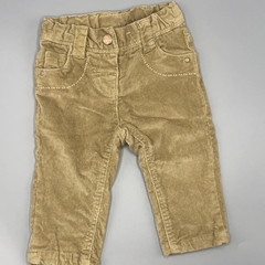 Pantalón Yamp Talle 6 meses corderoy marrón - Largo 36cm - comprar online