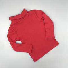 Segunda Selección - Remera Carters Talle 9 meses algodón rojo cuello polera - comprar online