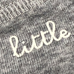 Segunda Selección - Legging Little Akiabara Talle 3 meses algodón gris costuras (30 cm largo) - tienda online