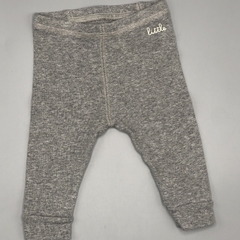 Segunda Selección - Legging Little Akiabara Talle 3 meses algodón gris costuras (30 cm largo) - comprar online