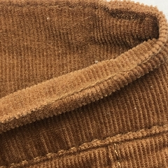 Segunda Selección - Pantalón Paula Cahen D Anvers Talle 6 meses corderoy marrón oscuro (37 cm largo) - tienda online