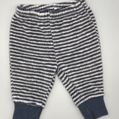Segunda Selección - Jogging Carters Talle NB (0 meses) toalla rayas gris azul osito (interior algodón -28 cm largo) - comprar online