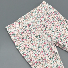 Legging Carters Talle 3 meses blanca florcitas rosa hojas verde (29 cm largo) - comprar online