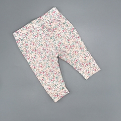 Legging Carters Talle 3 meses blanca florcitas rosa hojas verde (29 cm largo) en internet