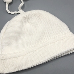 Gorro Baby Cottons Talle Único (20cm) tejido blanco - comprar online