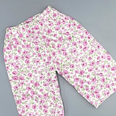 Pantalón Talle 0 meses corderoy - liviano - Largo 31cm - rosas - comprar online