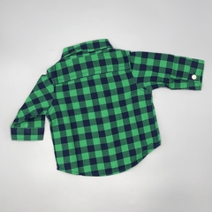 Camisa Carters Talle NB (0 meses) cuadros azules verdes en internet