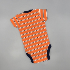 Body NUEVO Gerber Talle 0-3 meses naranja rayas azules en internet
