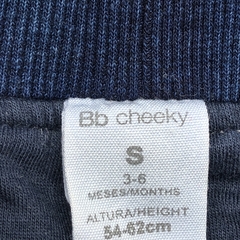Segunda Selección - Jegging Chekky Talle 3-6 meses jean azul inteiror algodón (31 cm largo) - Baby Back Sale SAS