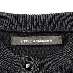 Saco Little Akiabara Talle 3 meses hilo negro botones strass negros - Baby Back Sale SAS
