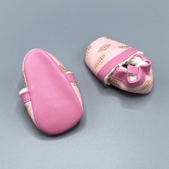Zapatillas Carters No Caminantes Talle NB (Recién Nacido) cuerina rosa- detalles brillitos- suela 10cm - Baby Back Sale SAS