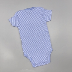 Body NUEVO Carters Talle 3 meses algodón rayas azul blanco en internet