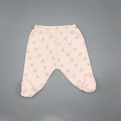 Ranita Baby Cottons Talle 0 meses algodón rosa ardillita lunares (26 cm largo)