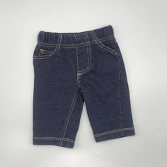 Jegging Carters Talle 3 meses simil jean azul oscuro (sin frisa - 28 cm largo)