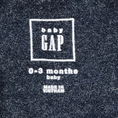 Legging Baby GAP Talle 0-3 meses algodón azul oscuro puntilla (31 cm largo) - Baby Back Sale SAS