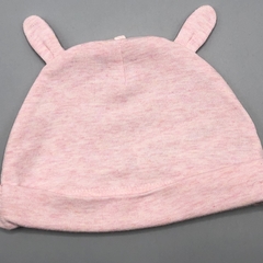 Gorro Carters Talle OS (0-3 meses) algodón rosa jaspeado orejas - comprar online