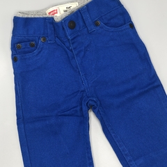 Segunda Selección - Pantalón Levis Talle 3-6 meses azul - cintura ajustable - Largo 39cm - comprar online