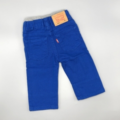 Segunda Selección - Pantalón Levis Talle 3-6 meses azul - cintura ajustable - Largo 39cm en internet