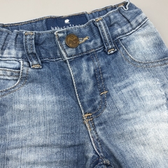Imagen de Segunda Selección - Jeans Baby Cottons Talle 3 meses celeste costuras beige (32 cm largo)