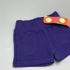 Short NUEVO Owoko Talle 2 (6 meses) algodón purpura (sin frisa) - comprar online