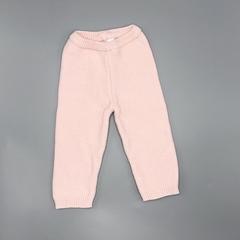 Segunda Selección - Legging Baby Cottons Talle 3 meses tejido rosa (36 cm largo)