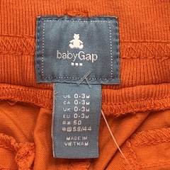 Short Baby GAP Talle 0-3 meses gabardina naranja cintura algodón - Baby Back Sale SAS