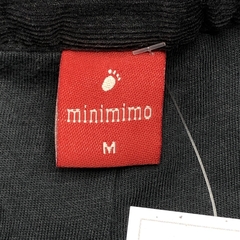 Pantalón Minimimo Talle M (6-9 meses) corderoy gris oscuro bolsillos laterales (inteiror algodón) - Baby Back Sale SAS