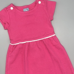 Segunda Selección - Vestido Baby GAP Talle 2 años rosa cintura blanca - comprar online