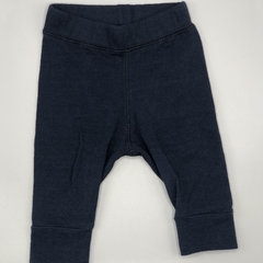 Legging Little Akiabara Talle 3 meses algodón azul oscuro lisa (31 cm largo) - comprar online