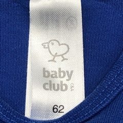 Body Baby Club Talle 6 meses algodón azul monito avioneta - Baby Back Sale SAS