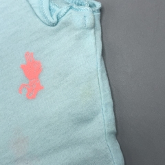 Segunda Selección - Remera Carters Talle 9 meses algodón celeste nena rosa fluo volados en internet