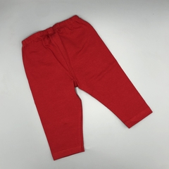 Legging NUEVO Talle 6-9 meses Largo 39cm - rojo liso - cintura angosta en internet