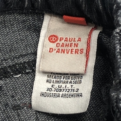 Pantalón Paula Cahen D Anvers Talle 6 meses corderoy negro blanco (36 cm largo) - Baby Back Sale SAS