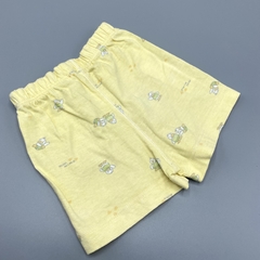 Short Minimimo Talle XS(0-3 meses) algodón amarillo- patitos - comprar online