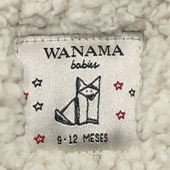 Segunda Selección - Saco Wanama Talle 9-12 meses algodón combinado corderito pasadores azul - tienda online