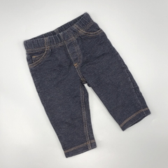 Legging Carters Talle 6 meses algodón simil jeans (33 cm largo)