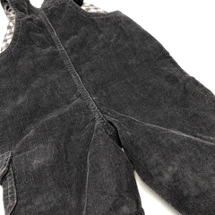 Segunda Selección - Jumper pantalón Carters Talle 9 meses corderoy negro cuadros tren - comprar online