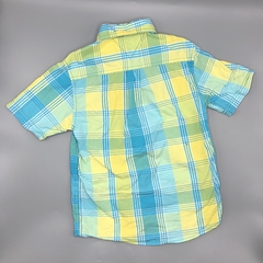Camisa Tommy Hilfiger Talle 6-7 años cuadrille verde amarillo en internet
