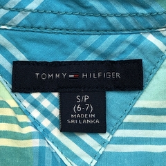 Camisa Tommy Hilfiger Talle 6-7 años cuadrille verde amarillo - Baby Back Sale SAS