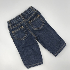 Jeans Carters Talle 6 meses azul oscuro (interior lanilla cuadrillé rojo - 34 cm largo) en internet
