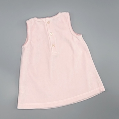 Vestido Baby Cottons Talle 6 meses plush rosa moñotos delanteros en internet