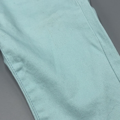Imagen de Segunda Selección - Pantalón Yamp Talle 12 meses gabardina celeste lazo rayas (42 cm largo)