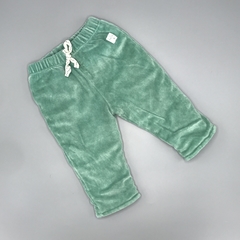 Jogging Cheeky Talle S (3-6 meses) plush verde interior algodón (39 cm largo)