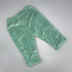 Jogging Cheeky Talle S (3-6 meses) plush verde interior algodón (39 cm largo) en internet