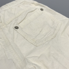 Segunda Selección - Pantalón Minimimo Talle L (9-12 meses) corderoy beige interior algodón abotonado (41 cm largo) - tienda online